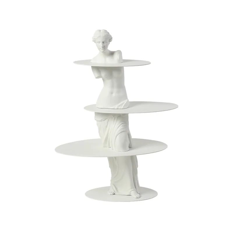 Italian minimalist art style abstract character tray ornament hotel villa living room bar creative home crafts