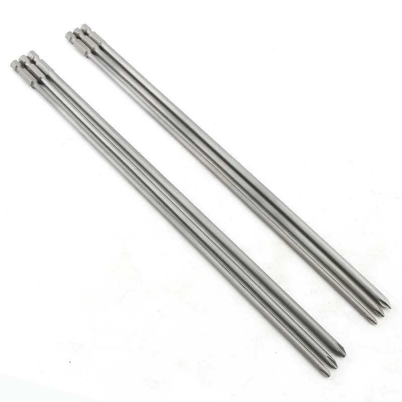 

300mm Longer High Strength Phillips Strong Magnetic Screwdriver Bit Set Cross Hard Pneumatic Head Electric Batch Head