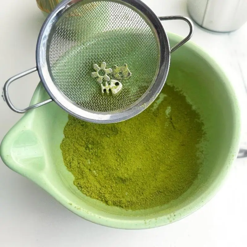 3Pcs Stainless Steel Matcha Sifter Set With Multiple Cute Shape Molds And Fine Mesh Perfect For Home Baking Matcha Making Coffe