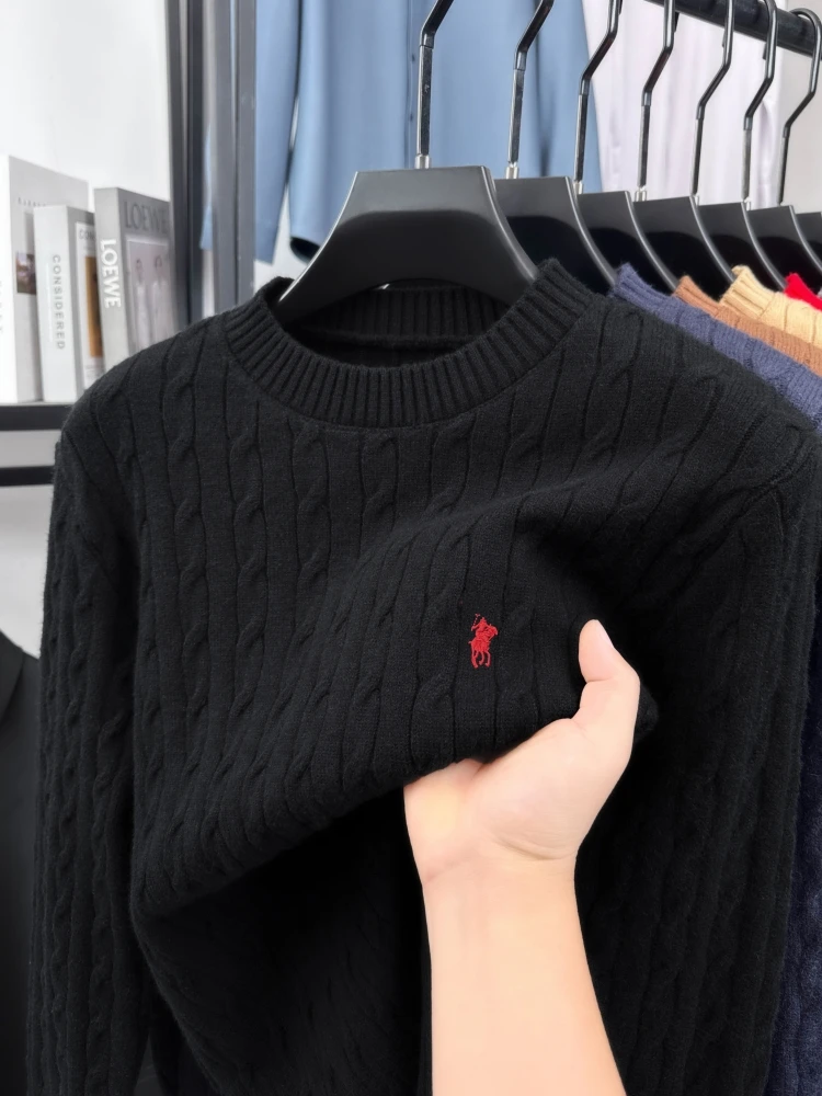 Thumbnail 3 - #18 New Mens Classic Knit Pullovers Arrivals