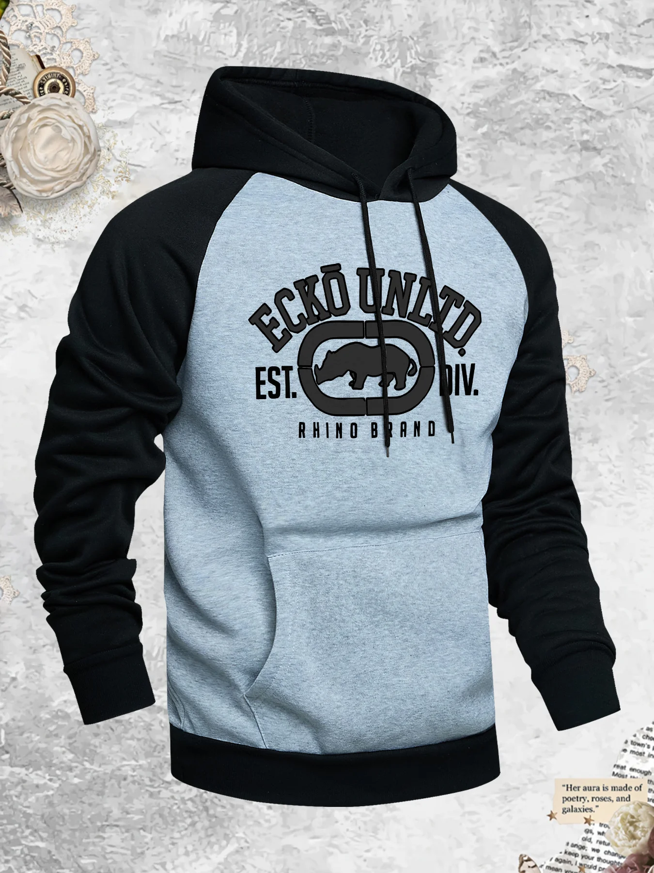 

Повседневная, универсальная, модная двухцветная толстовка в стиле пэчворк с рукавами от плеча до плеч.