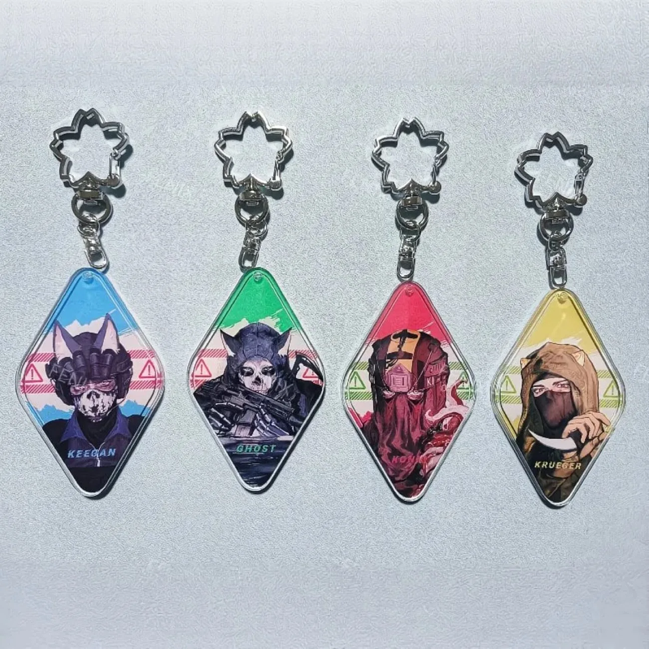 

Call of Duty COD Same Style Keegan Ghost Konig Krueger HD акриловый болеутоляющий пакет косплей кулон украшение