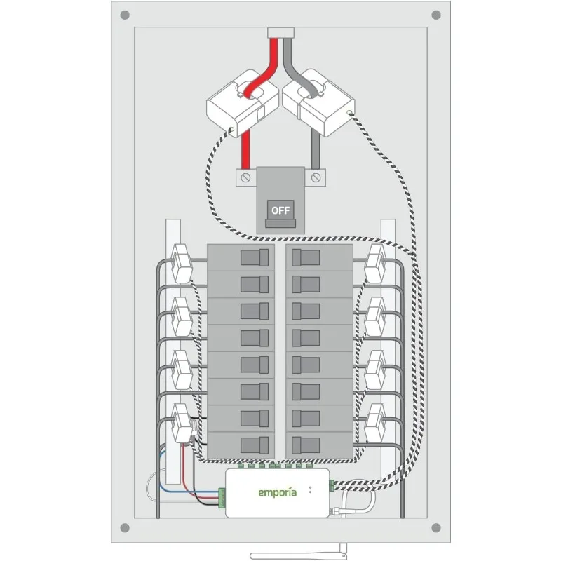 جهاز مراقبة الطاقة المنزلية Vue 3 - وحدة أتمتة المنزل الذكي ومراقبة استخدام الكهرباء في الوقت الحقيقي، وميث استهلاك الطاقة #3