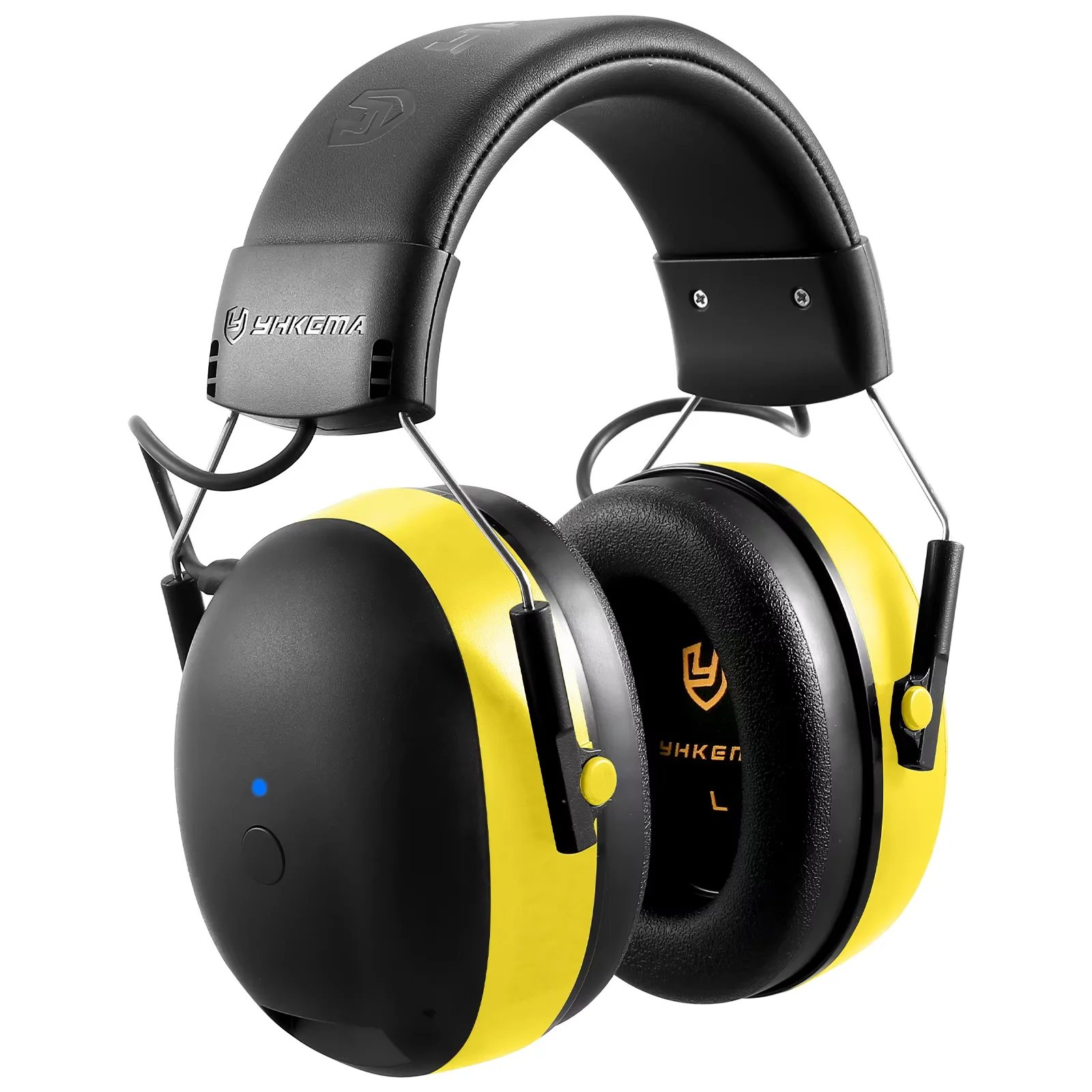 Bluetooth Hearing Protection Earmuffs SNR 33dB Noise Reduction Wireless Safety Ear Muffs for Shooting Lawn Mowing Construction W