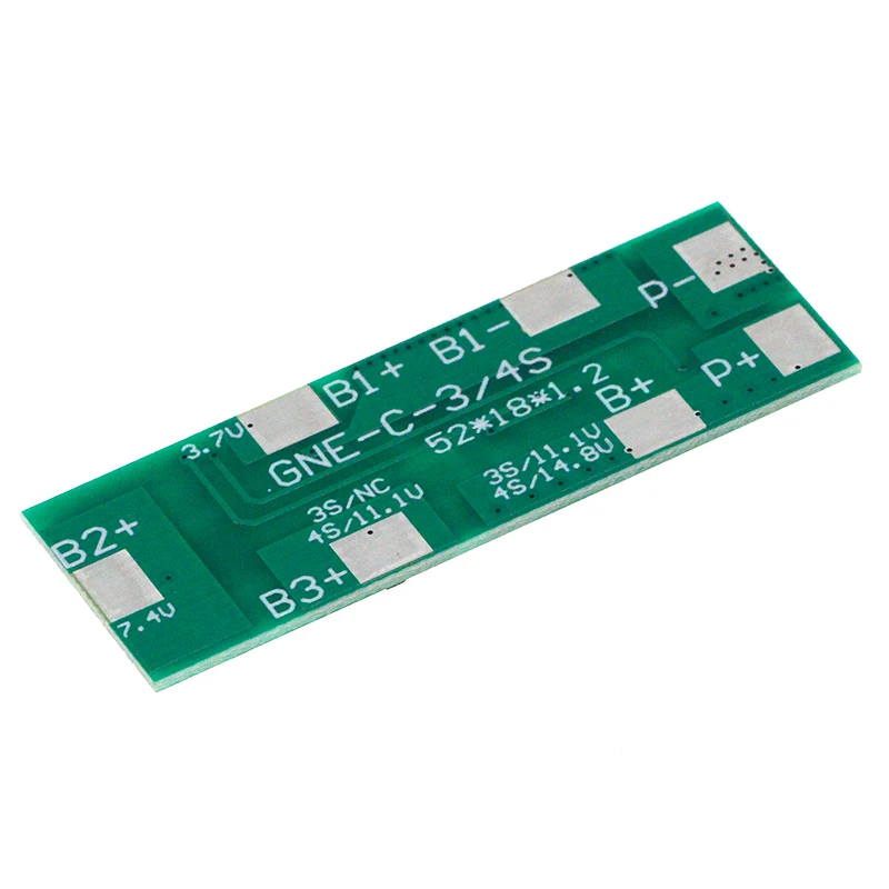 4S 8A Polymer Li-ion Lithium Battery Charger Protection Board For 4 Serial 3.7 Li-ion Charging Protect Module BMS