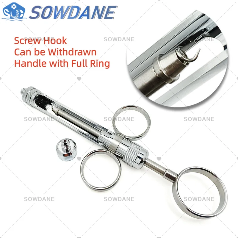 Dental Stainless Steel INTRALIGAMENTAL SYRINGE PEN-STYLE ASPIRATING 1.8ML Dental Surgical Instrument Dental Injector Tool