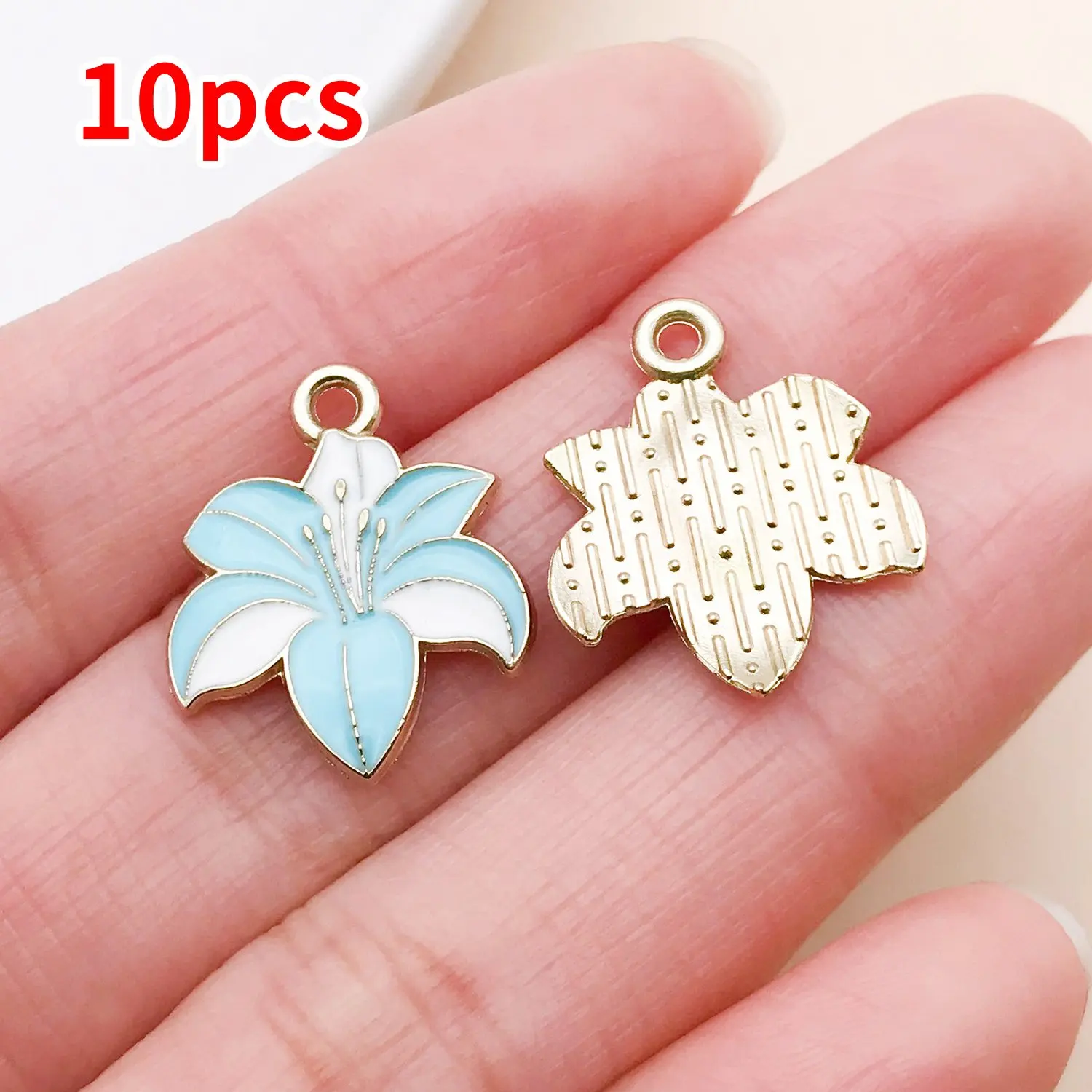 Enamel Charms Alloy Pendants for DIY Jewellery Making Accessories