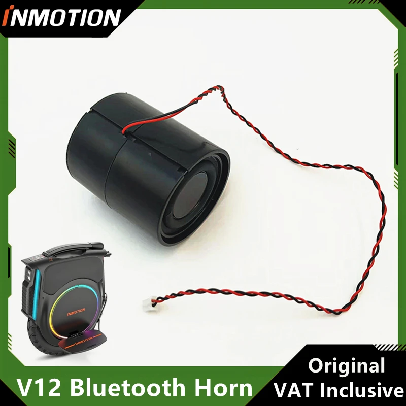 Original INMOTION V12 Bluetooth Speakers for Electric Unicycle V12 330mm Round Loud Horn Balance Scooter Replacement Parts