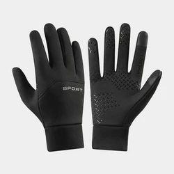 Winter Warm Gloves For Men Women Motorcycle Touchscreen Waterproof Thermal Windproof Gloves Cycling Snowboard Driving Working