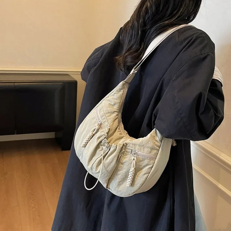 

Сумка через плечо для женщин, универсальная, для работы, путешествий, на работу, стильная, для повседневного использования, портативная, регулируемая, с чувством дизайна