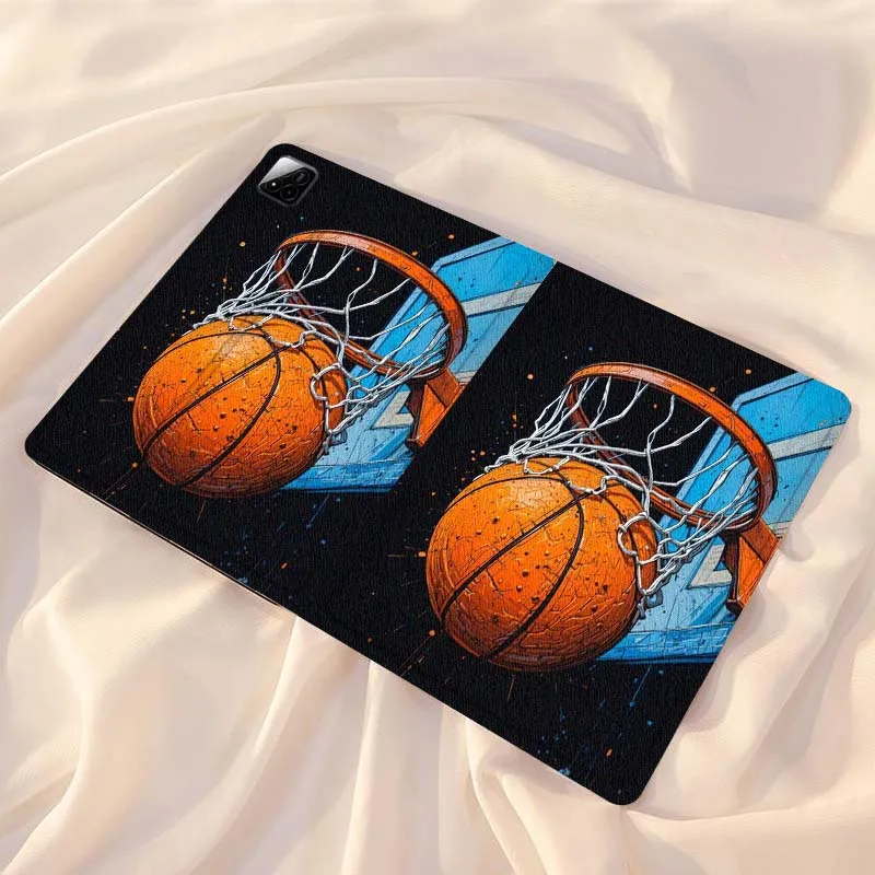 

Basketball Stand Art Design For Xiaomi Redmi Mi Pad 4 5 6 7 8 K SE Mini Pro Plus Max 10.1 11.2 inch Tablet Case