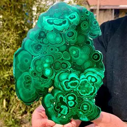 Natural Crystals Quartz Malachite Specimen Freefrom Energy Reiki Stone Room Home Office Aquarium Decoration Accessories Gemstone