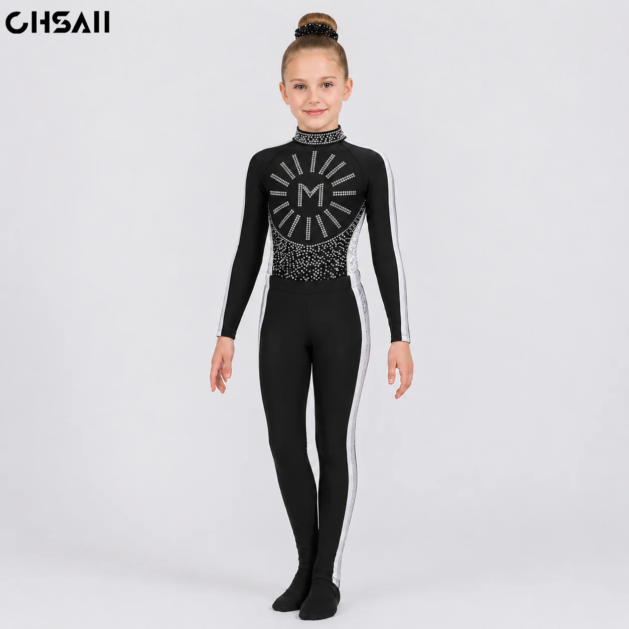 traje-de-gimnasia-con-pedreria-negra-para-ninas-mangas-largas-cuello-alto-traje-de-patinaje-artistico-para-ninos-disfraces-para-actuaciones-en-escenario