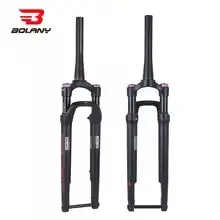 BOLANY 700C Gravel Road Fork, Air Suspension, 12×100 Thru Axle, Shoulder Lockout, 60mm Travel, Magnesium-Aluminum