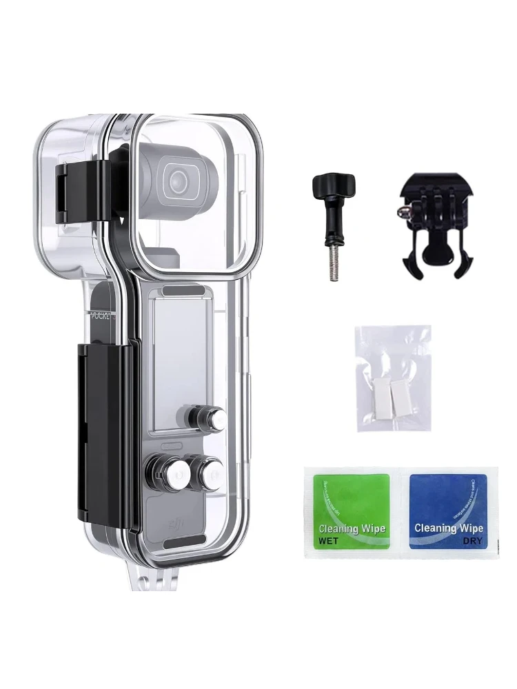 Wodoodporna obudowa Walking Way do DJI Osmo Pocket 3, obudowa wodoszczelna do kamery podwodnej, zapobiegająca parowaniu, zestaw ochronny do głębokiego nurkowania. — zdjęcie produktu 7