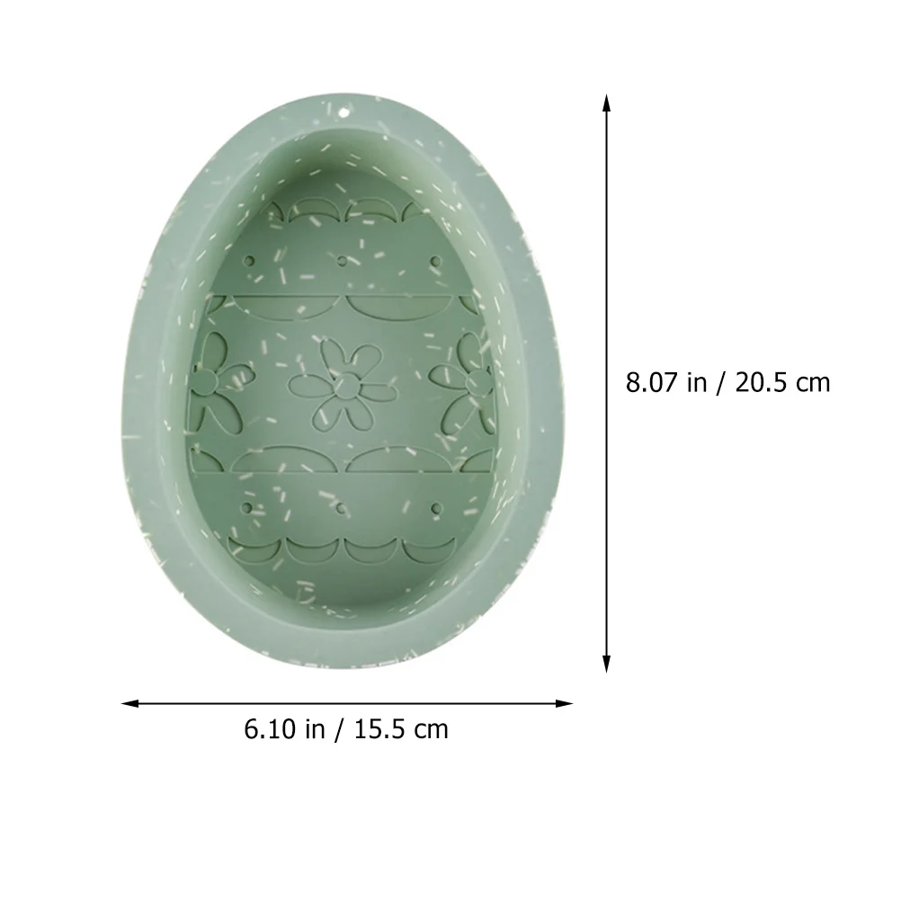 

2pcs Easter Egg Bunny Molds Silicone Baking Tools Cake Decorating Dessert Festival Oven Safe Microwave Dishwasher Refrigerator