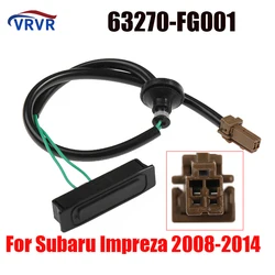 Trunk Release Switch para Subaru Forester Legado Outback Impreza XV WRX STi, 63270-FG001 63270FG001, interruptor de bagageira