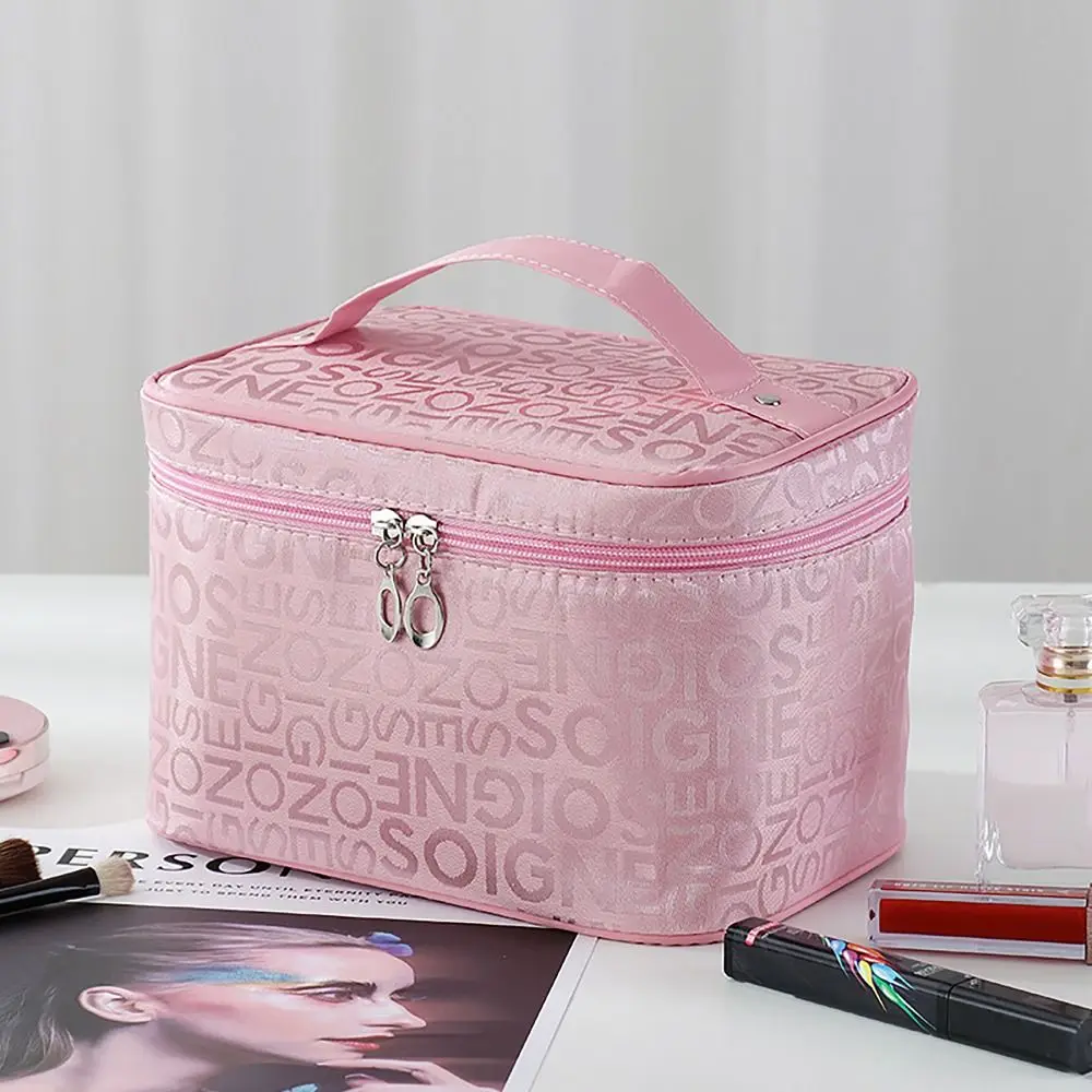 Storage Organizer Makeup Bag Convenient Large Capacity Makeup Accessory Cosmetic Pouch Waterproof Travel Cosmetic Bag Home