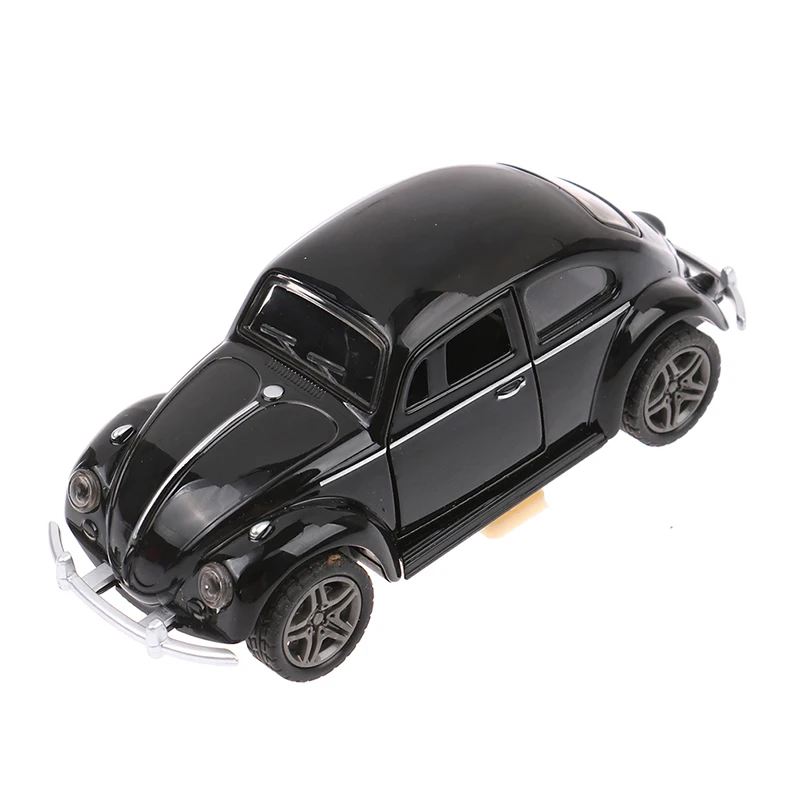 1:32 Retro Vintage Beetle Diecast Pull Back Car Model Toy for Children Gift Decor Cute Figurines Miniatures Decor