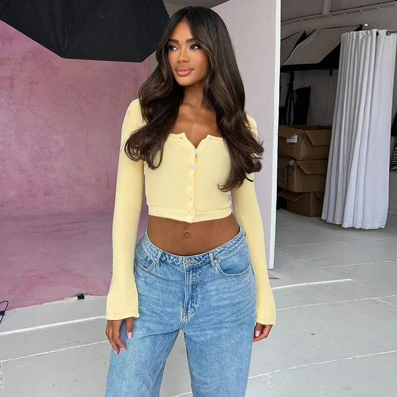 

Fre Casual Versatile Knitted ort Open Cardigan Long Sve Top High Waist ort Pants Other Fabric Women's Premium Clothing