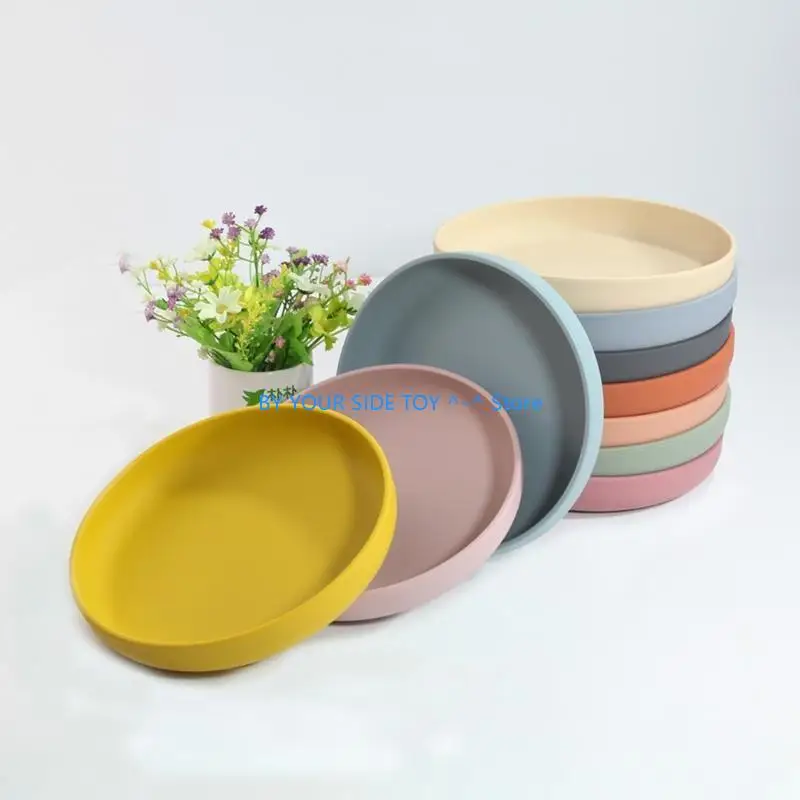 per bambini in silicone Utensili per l'autoalimentazione del bambino Senza BPA Forno a microonde e lavabile in Vassoio in