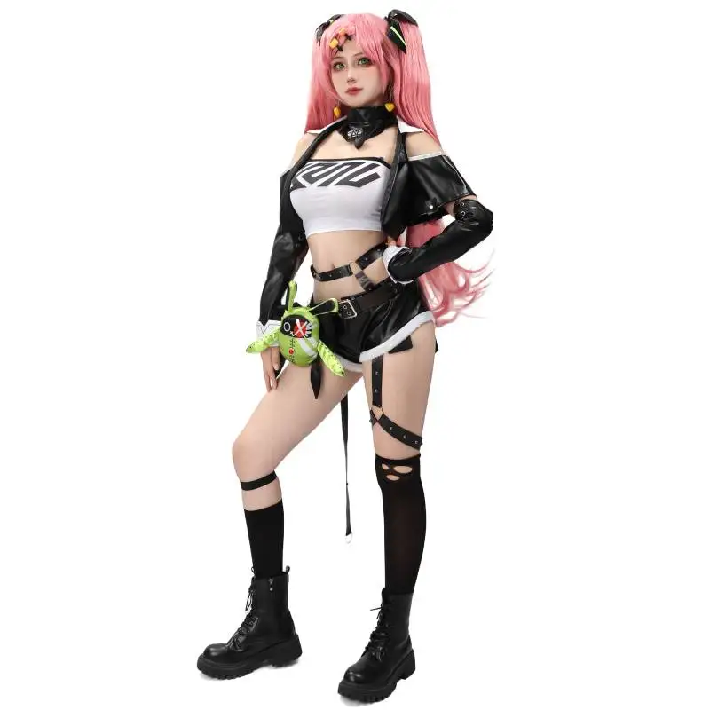 

WENAM Nicole Demara Zenless Zone Zero Cosplay Costume Uniform Wig Anime Halloween Party Costumes Masquerade Women Game