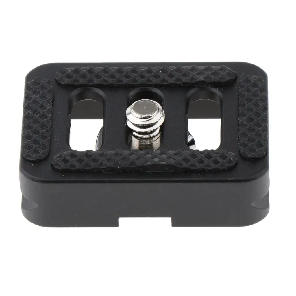 Camera Adapter (with 1/4 Inch Screw head) for TYC10 & Stand, Compact Plate Lightweight Durable (Black)