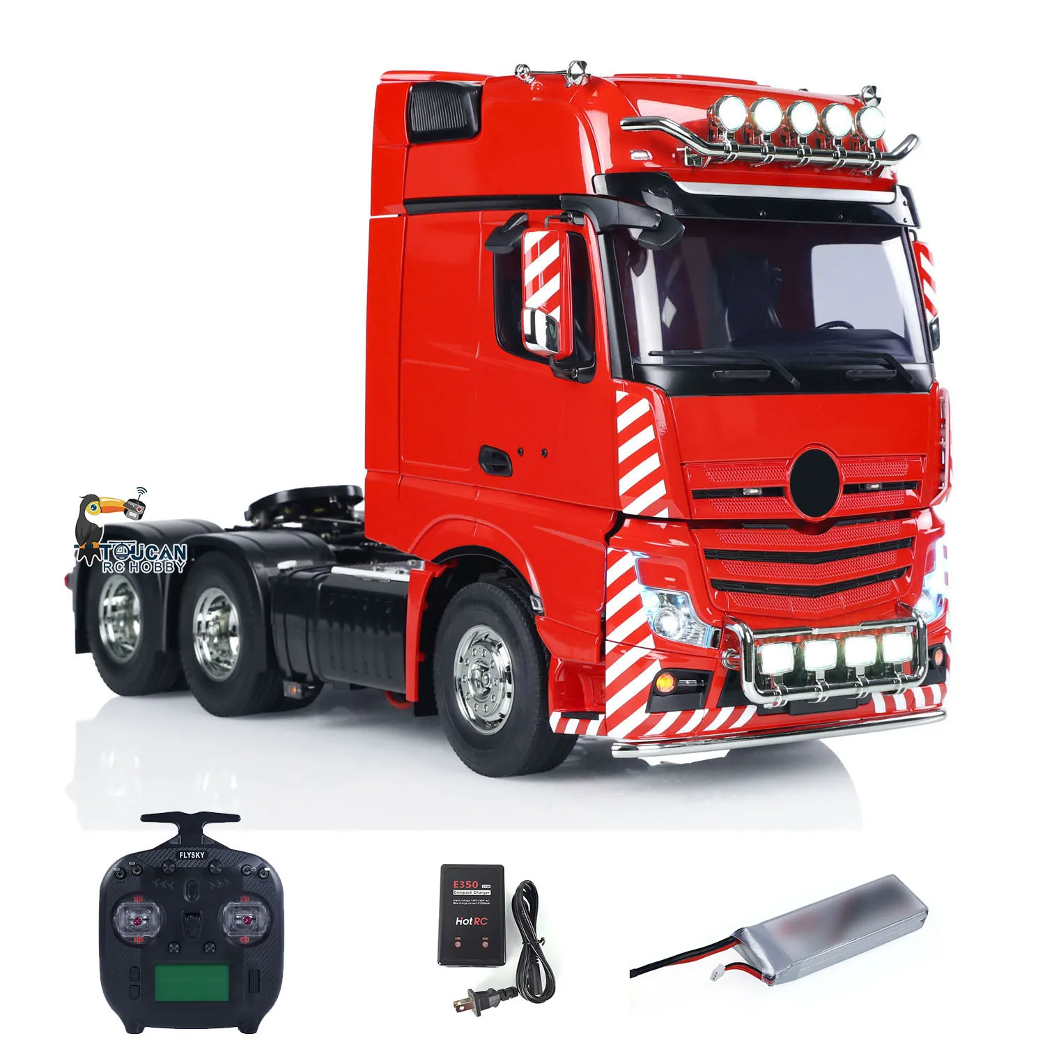 RTR TAMIYAYA 56348 RC Tractor Truck 3363 1/14 Scale RC Lorry Car 6x4 ST8 Radio Control Vehicle Light Sound Set Battery Toys