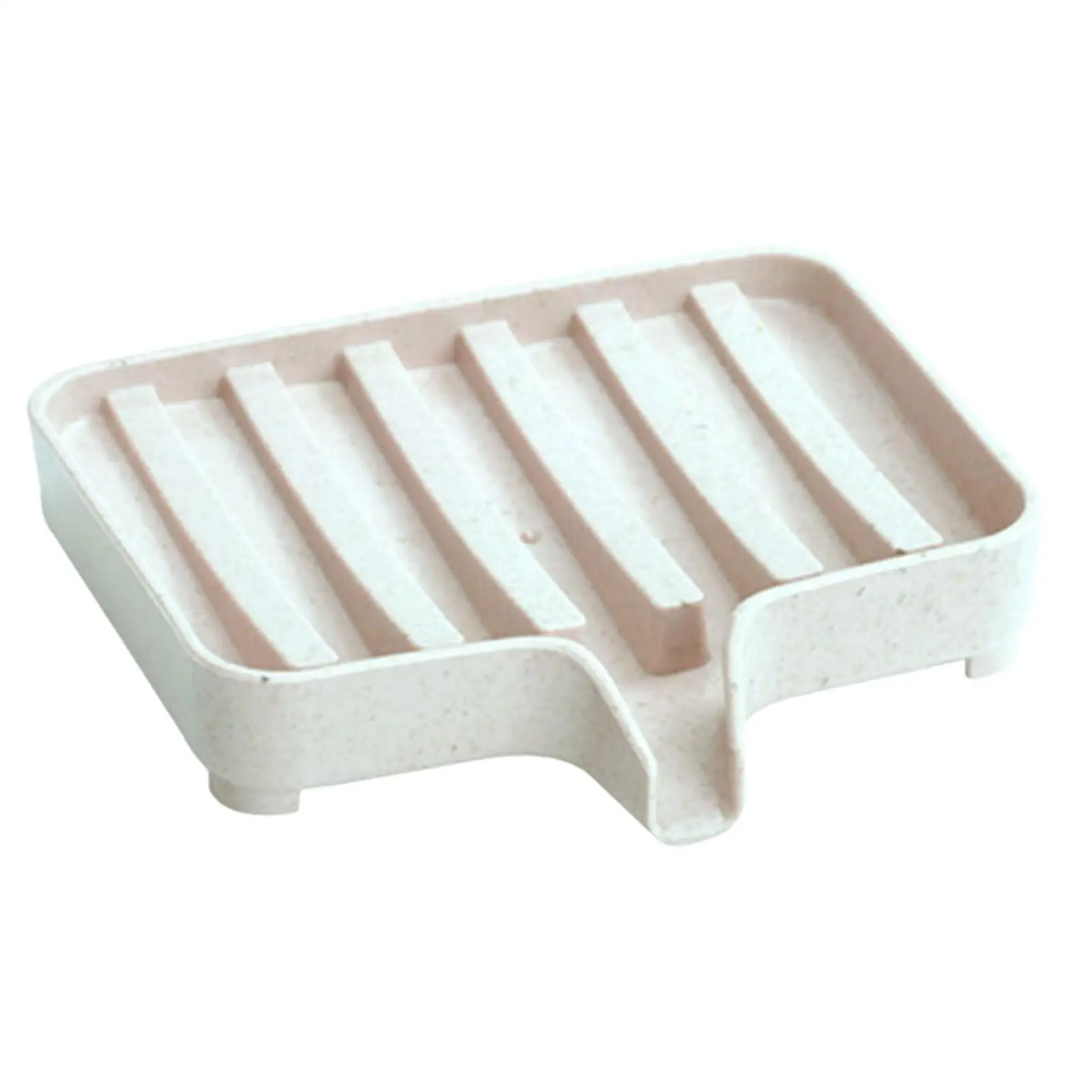 1pc Bathroom Accessories Soap Dish Self Draining Creative and environmentally friendly wheat straw bathroom soap holder