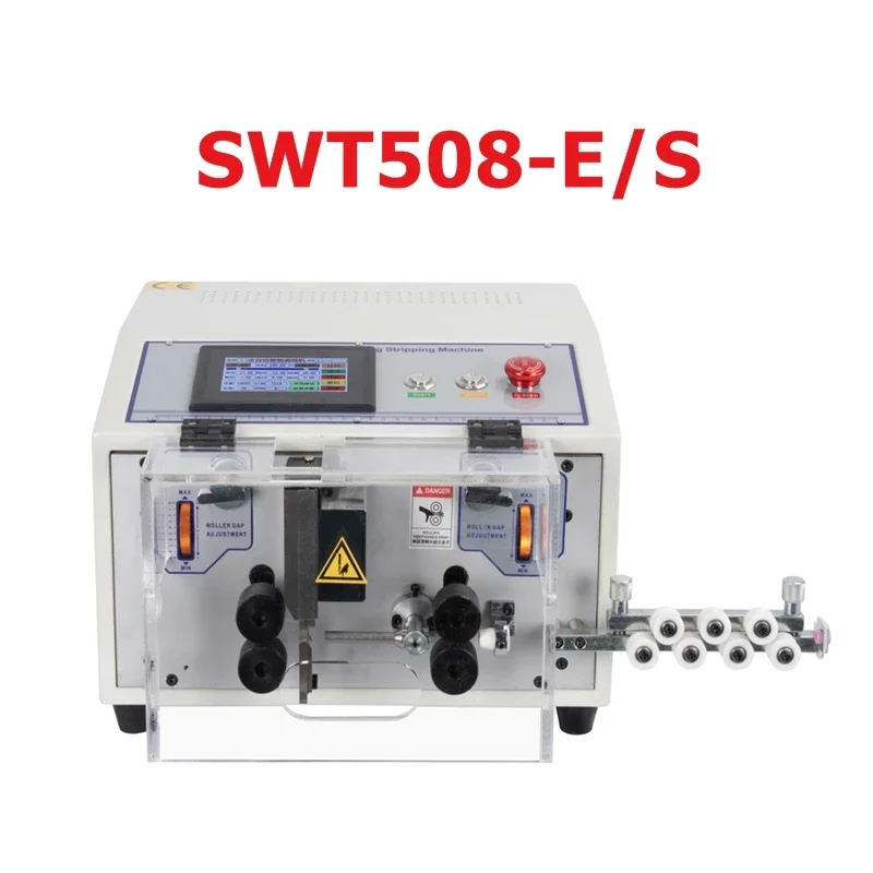 SWT508-SDS Automatic Wire Stripping Machine 300W AWG28 to AWG8 SWT508-E for Wire Peeling Cutting Cutter Touch Screen 220V 110V