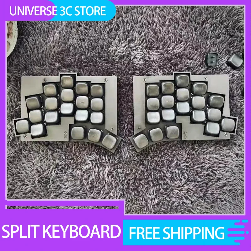 TOTEM 38key Low Profile Split Keyboard Custom Hot Swappable ZMK Bluetooth/wired Tpye-c Split Mechanical Keyboard Ergonomics Kit