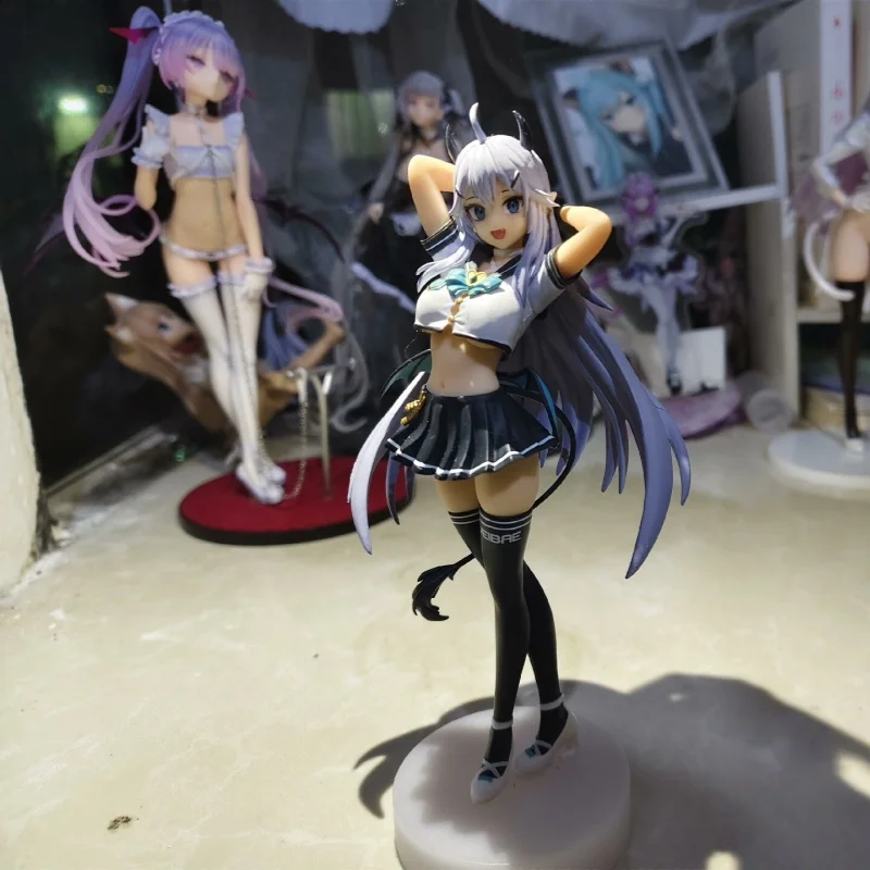 

GSC POP UP PARADE Anime Figure Virtual YouTuber Veibae Demon Girl School Uniform Style Collectible Model Toy For Anime Fans