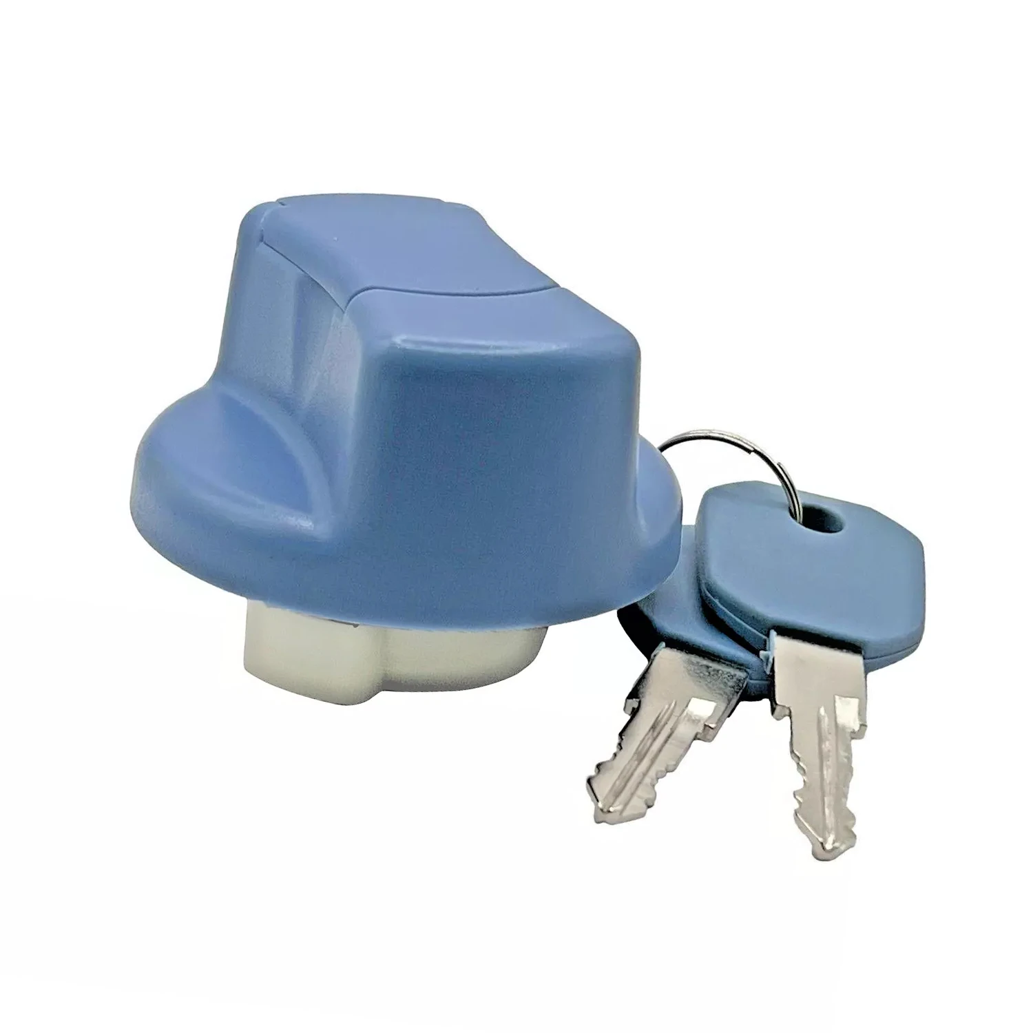 

Fuel Tank Cover Truck Locking 40mm Blue Fuel Tank Cover Cap For Mercedes DAF MAN Truck Lorry Car Accessories Car Exterior Part