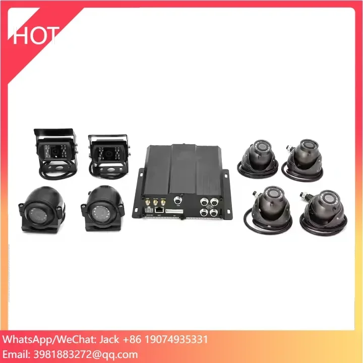 8 قنوات 1080P H.265 مركبة الصندوق الأسود MDVR مسجل فيديو رقمي مع 4G GPS WIFI لشاحنة حافلة تاكسي #1