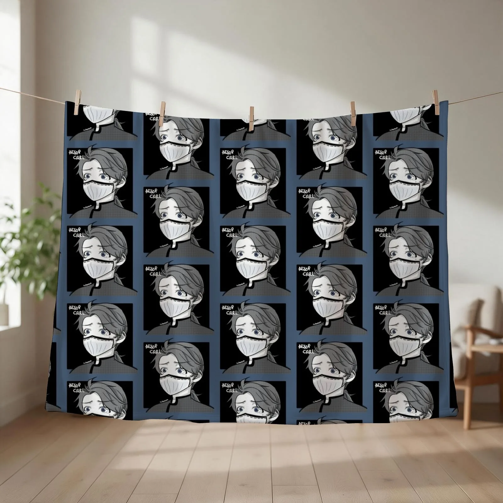 Aesop Carl (Identity V) Throw Blanket Summer Luxury Large Thins Blankets