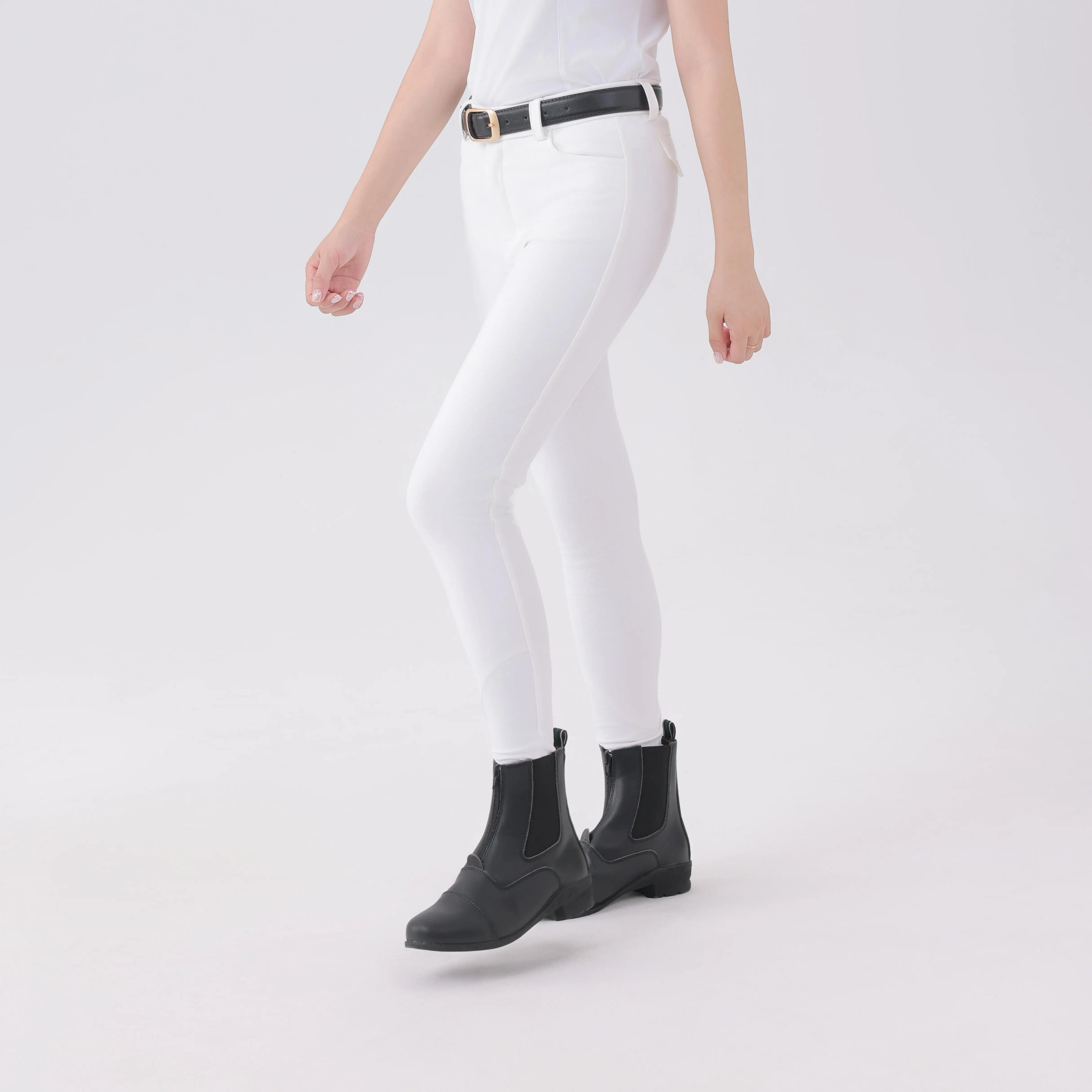 children's elastic breeches Riding trousers Equestrian equipment Anti-wear breeches Breathable