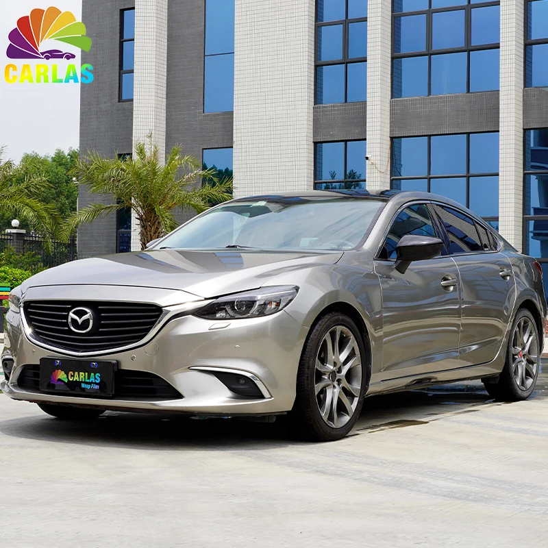 

OEM 1,52*18 м ультра глянцевая жидкая металлическая пленка для подсветки, виниловая пленка, наклейка, самоклеящаяся автомобильная виниловая пленка