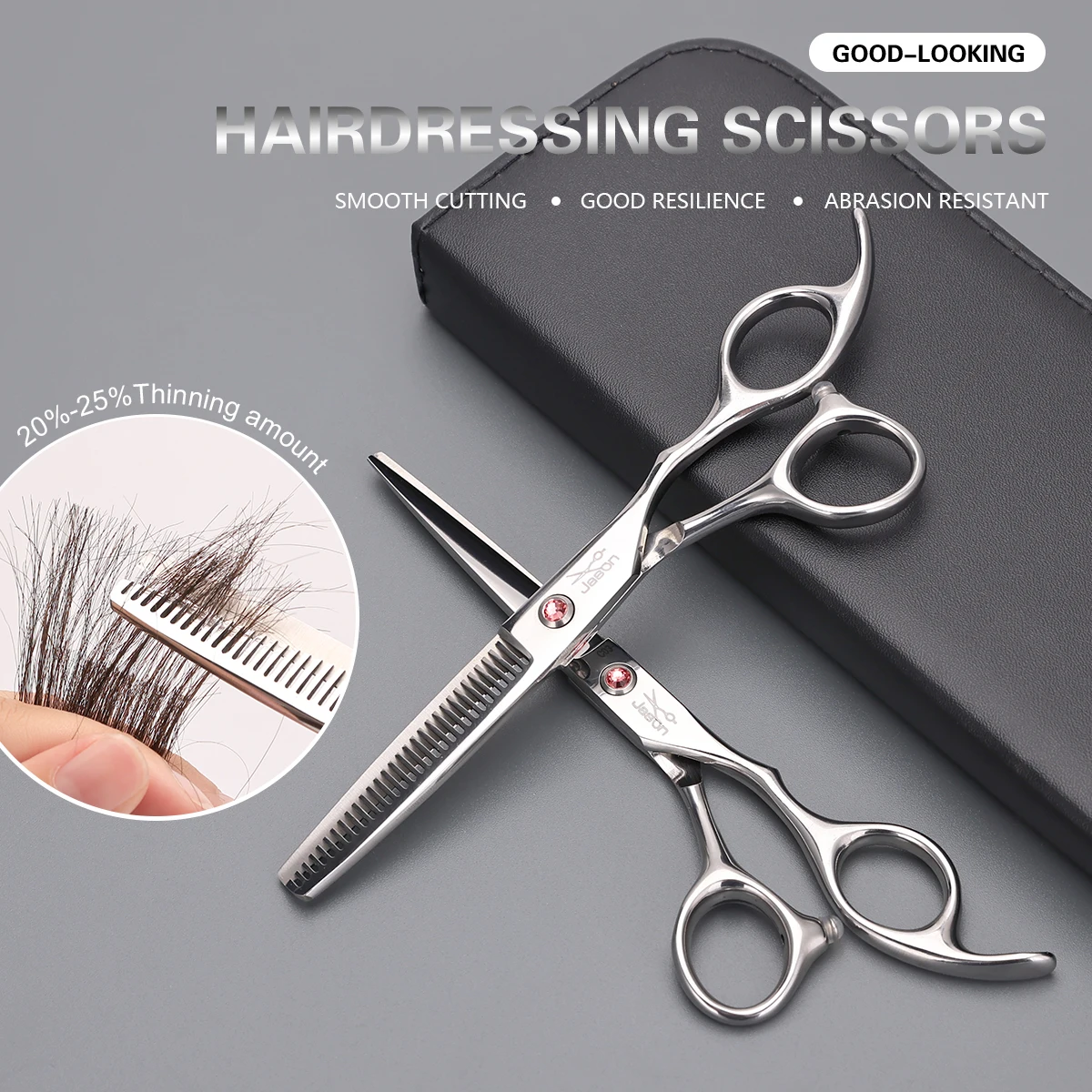 

Barbershop Stainless Steel Scissors Haircutting Scissors Pet Beauty Scissors Multifunctional Home Hairdressing Scissors