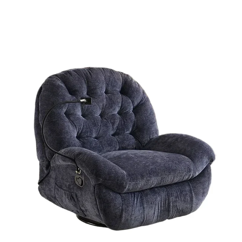 First-class space capsule leisure light luxury reclining rocking chair, balcony electric multi-functional lazy sofa