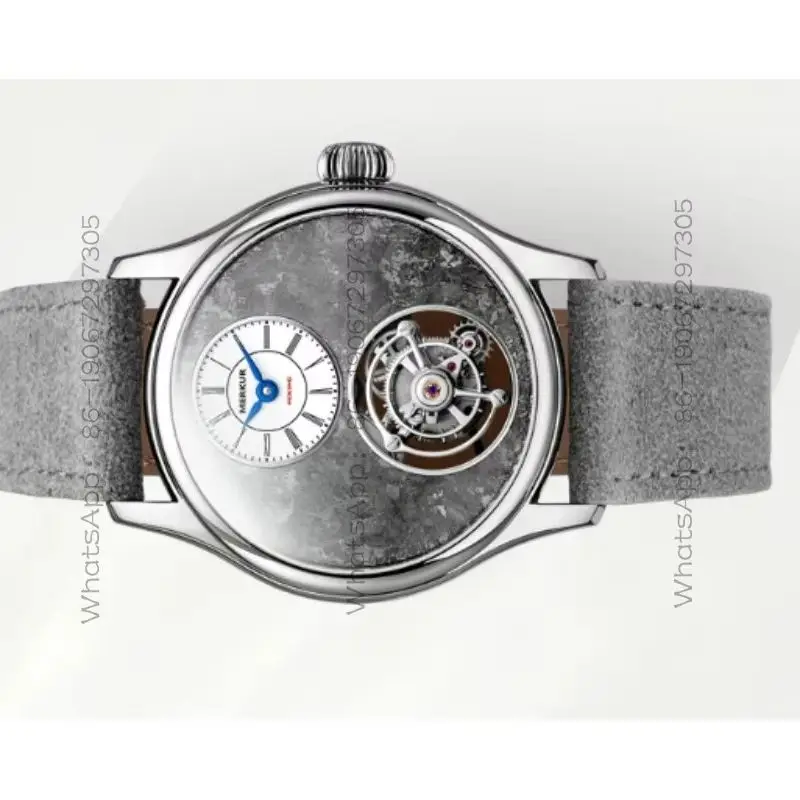 Men's Mechanical Watches, Battery Free Business Men's Watches, Round Men's Watches