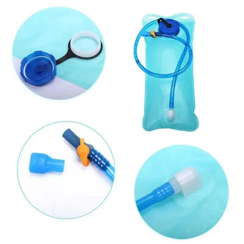 1/2Pcs TPU Water Bottle Folding Soft Flask Sport Water Bag Collapsible Drink Bottle for Running Camping Hiking