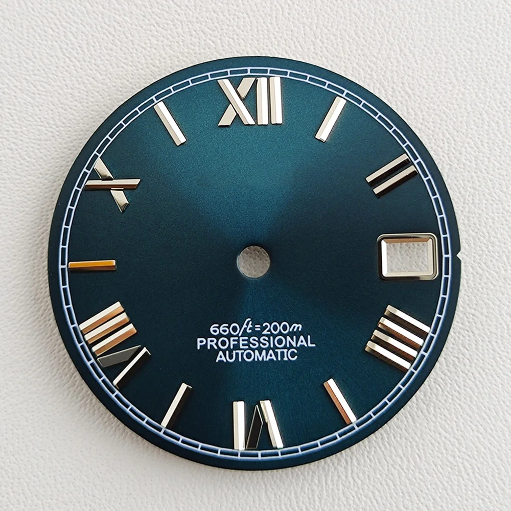 28.5mm NH35 dial Roman dial S Dial Modified Dial for NH35/NH36 Automatic Movement Watch accessories