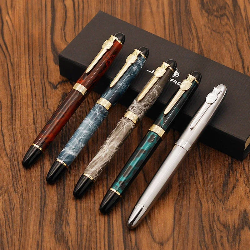 High Quality Luxury Jinhao 450 Mb Fountain Pen Ink Hongdian Stationery Gifts Majohn Sailor Ballpoint PensOffice Gadgets