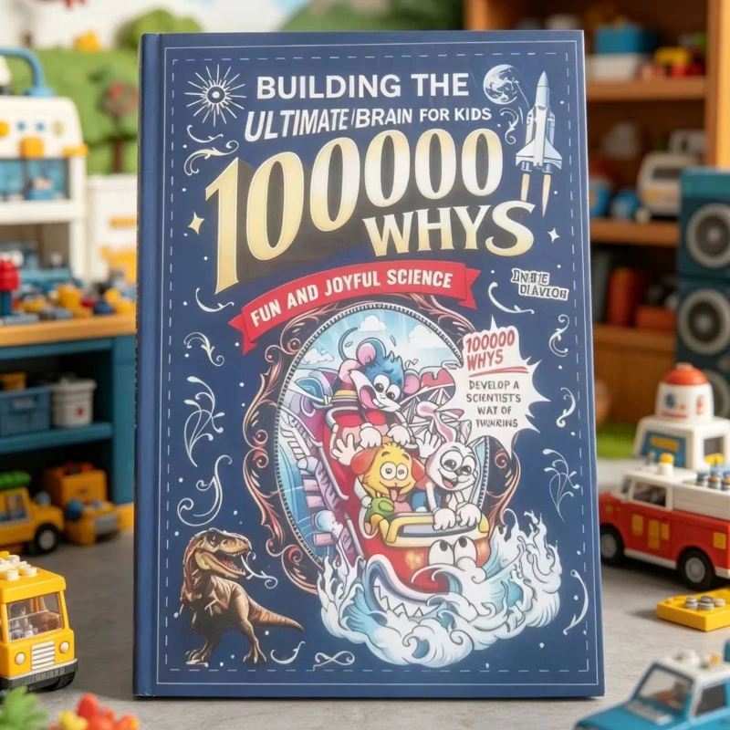 Building The Ultimate Brain: 100000 Whys – Fun and Joyful Science for Kids To Develop A Scientist’s Way of Thinking, Explore The
