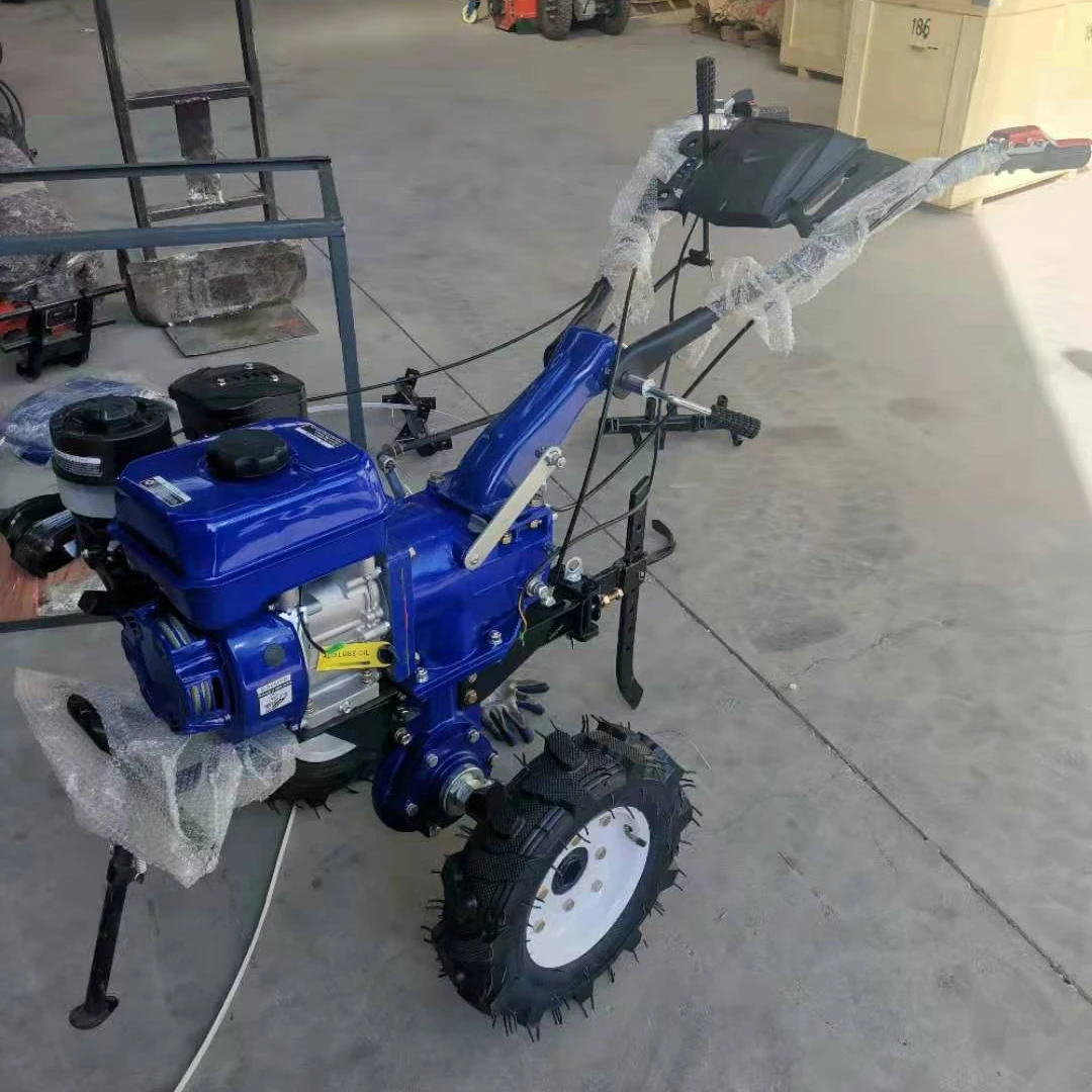 Power tiller with double PTO