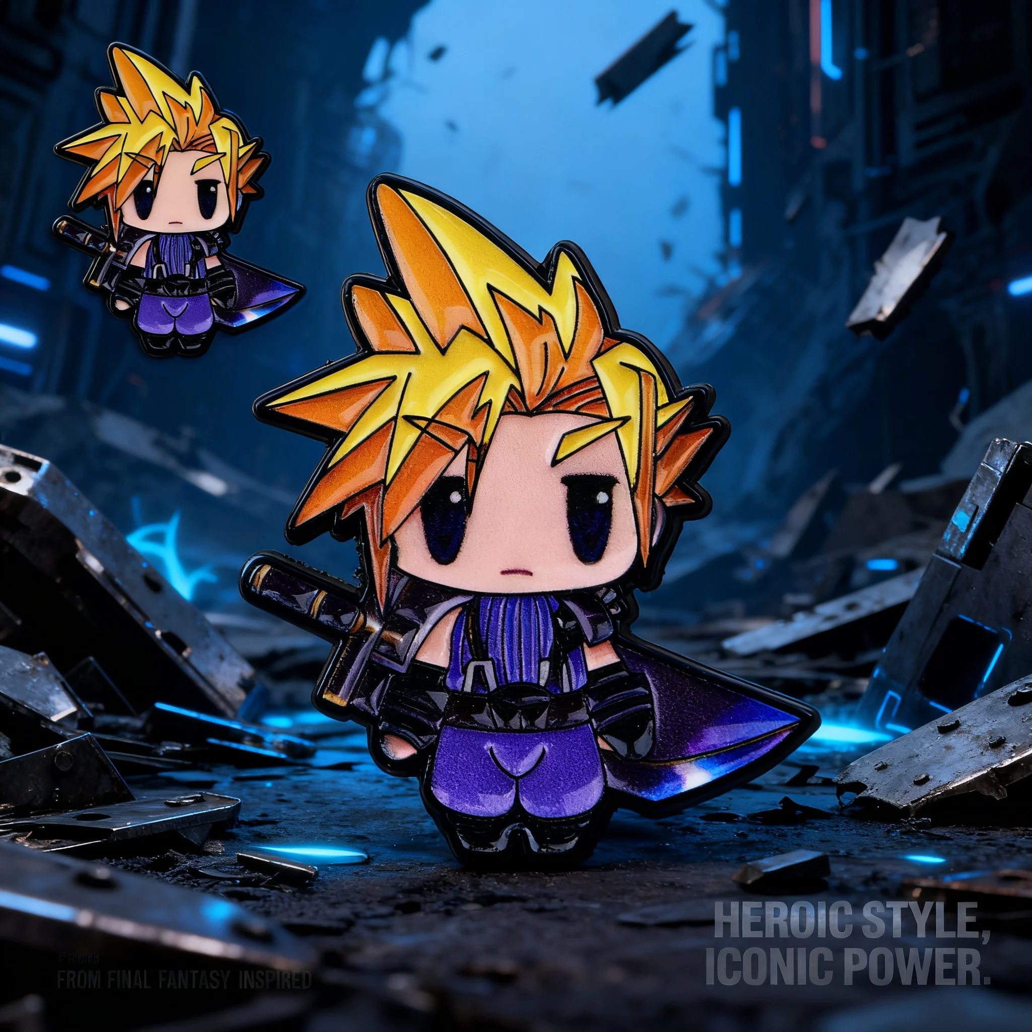 Anime-Figur Emaille-Pin Cartoon-Abzeichen Cosplay-Zubehör Fangeschenke Damen-Broschen Hut-Anstecknadeln für Rucksäcke