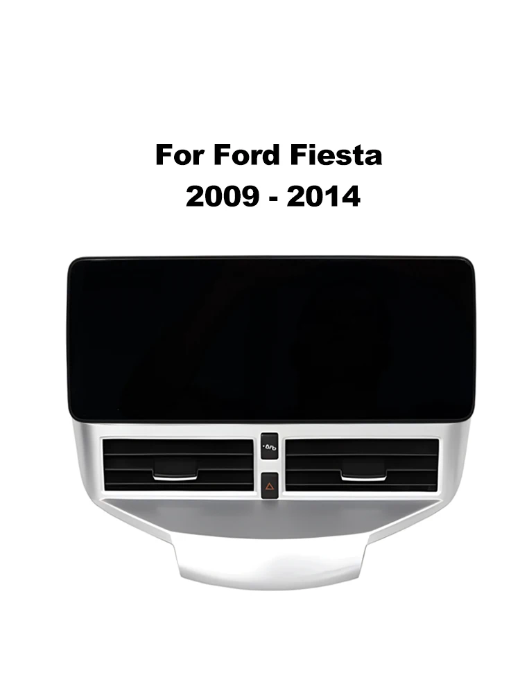 Voor Ford Fiesta 2009-2014 Autoradio Multimedia Video Player Navigatie GPS Android AUTO Draadloze CarPlay WIFI 4G QLED 2400*900P - afbeelding 2