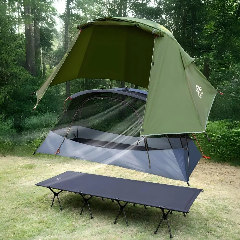 1-Person Elevated Camping Cot Tent 3