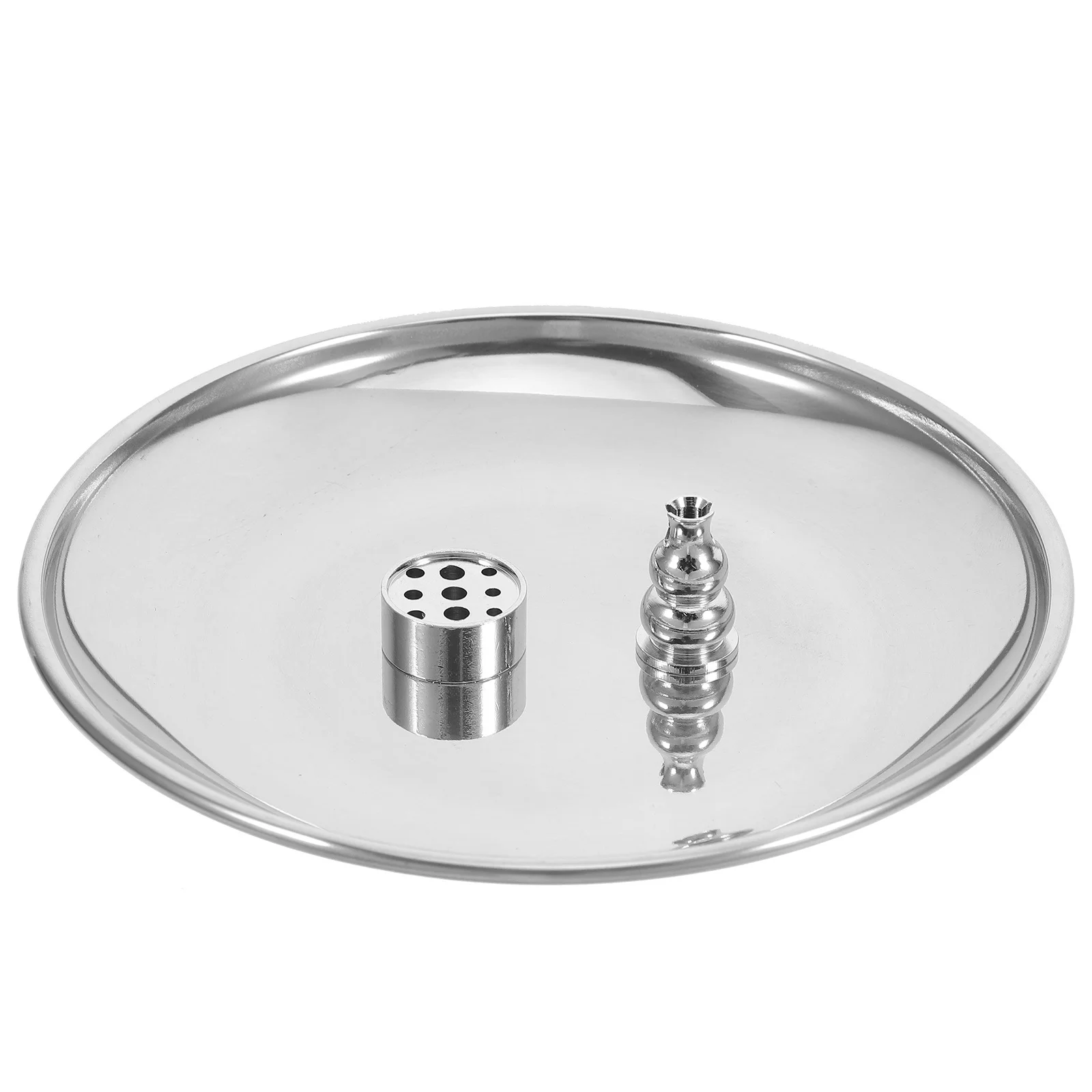 

1Set 9 Holes Brass Incense Holder Gourd Design Burner for Stick Cones Sage Aromatherapy Yoga Spa Decorative Bowl