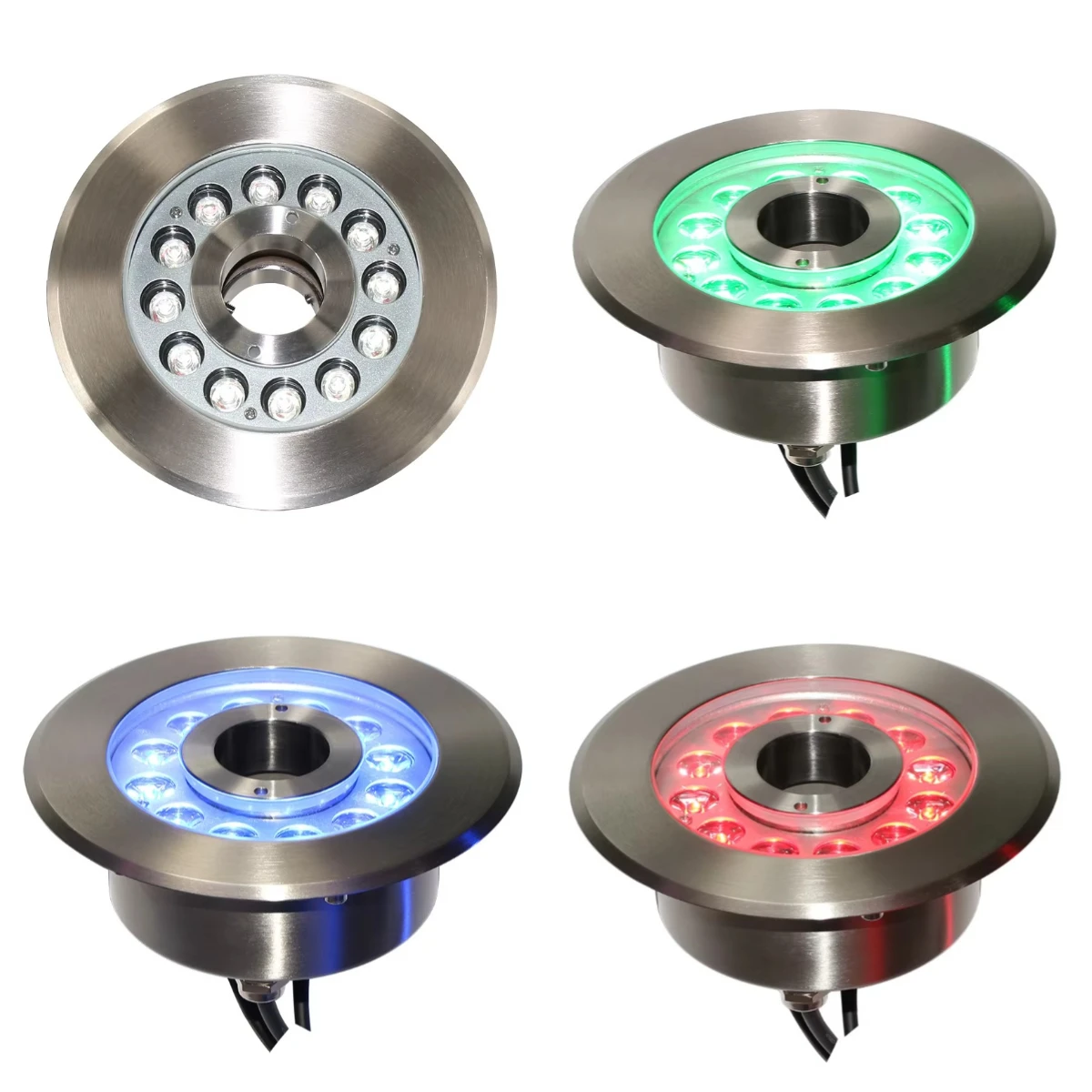 

304ss Ip68 LED Light Source for Fountain Pond Lighting DMX 512 3IN1 RGB/RGBW for Landscape Underwater Fountain Lighting